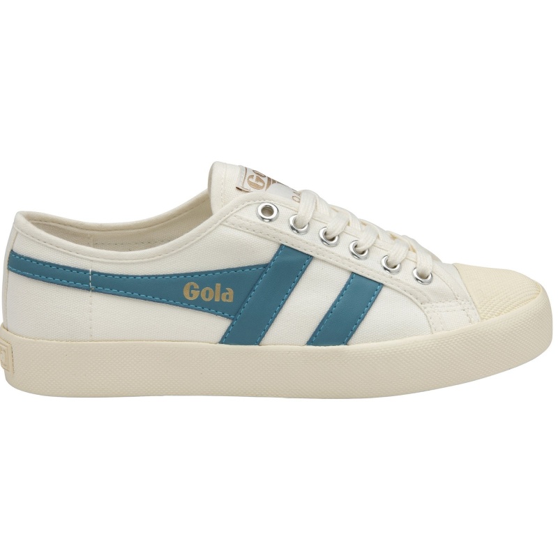 Basket Gola Vegan Classics Femme Blanche | 4362-HYMOC