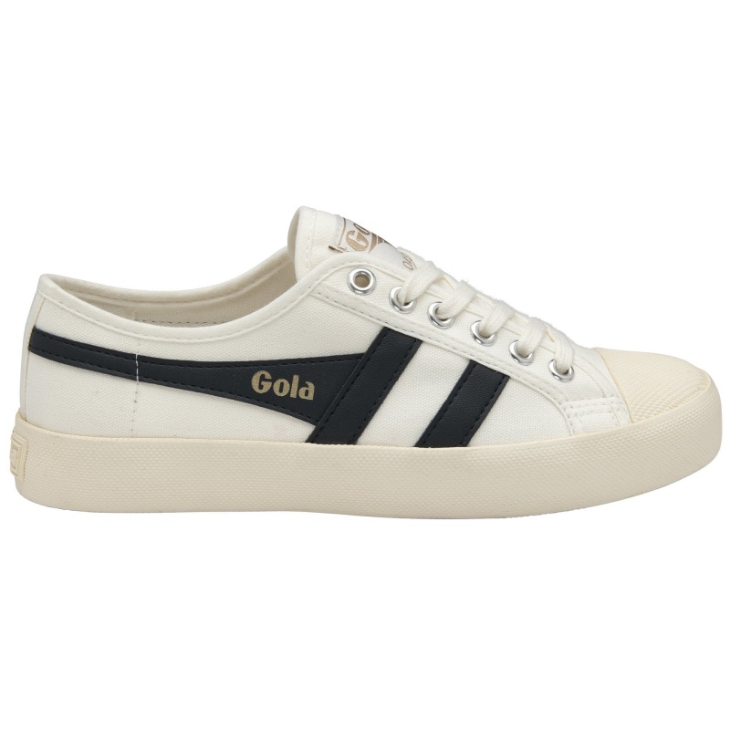 Basket Gola Vegan Classics Femme Blanche | 2459-IYMUS