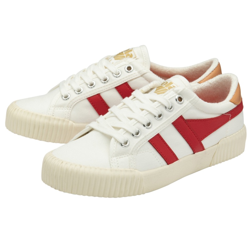 Basket Gola Vegan Classics Plimsoll Femme Blanche | 1085-IHVWJ