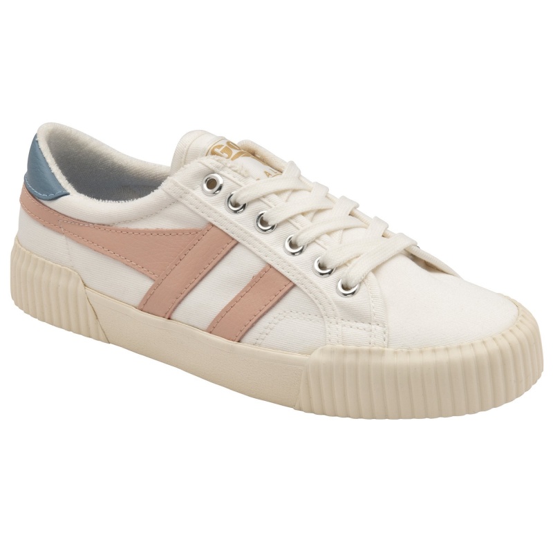 Basket Gola Vegan Classics Plimsoll Femme Blanche | 4086-AUHYZ