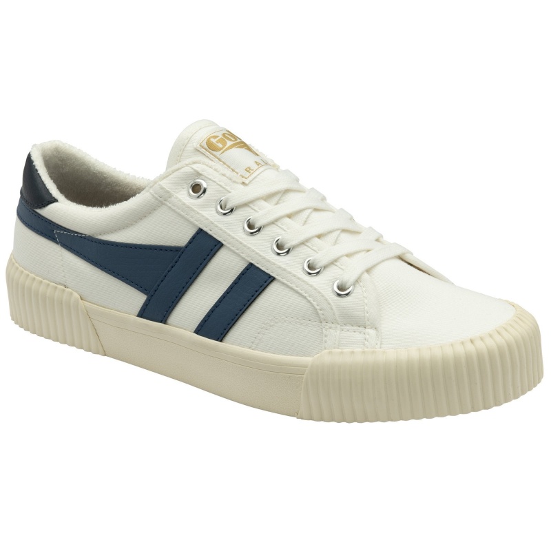 Basket Gola Vegan Classics Plimsoll Homme Blanche | 0478-HVZYX