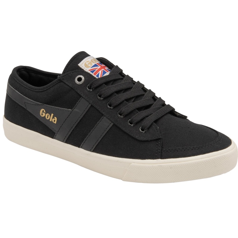 Basket Gola Vegan Classics Plimsoll Homme Noir | 0621-APBQR