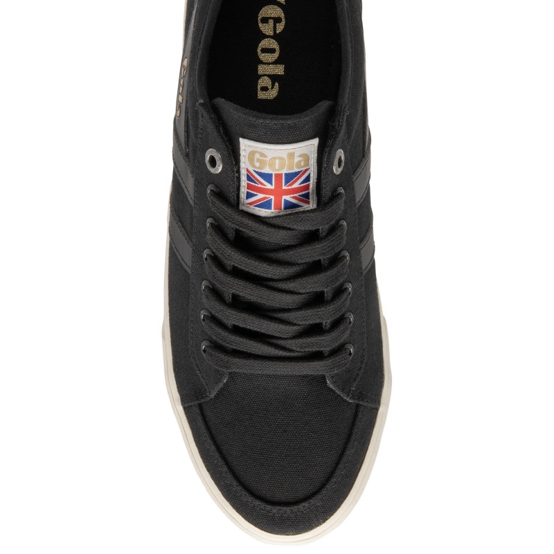 Basket Gola Vegan Classics Plimsoll Homme Noir | 0621-APBQR