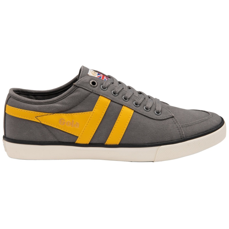 Basket Gola Vegan Classics Plimsoll Homme Grise | 6278-JFQXO