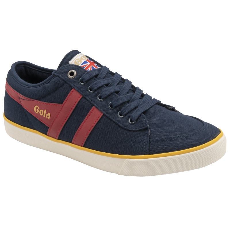 Basket Gola Vegan Classics Plimsoll Homme Bleu Marine | 1792-YXTLE