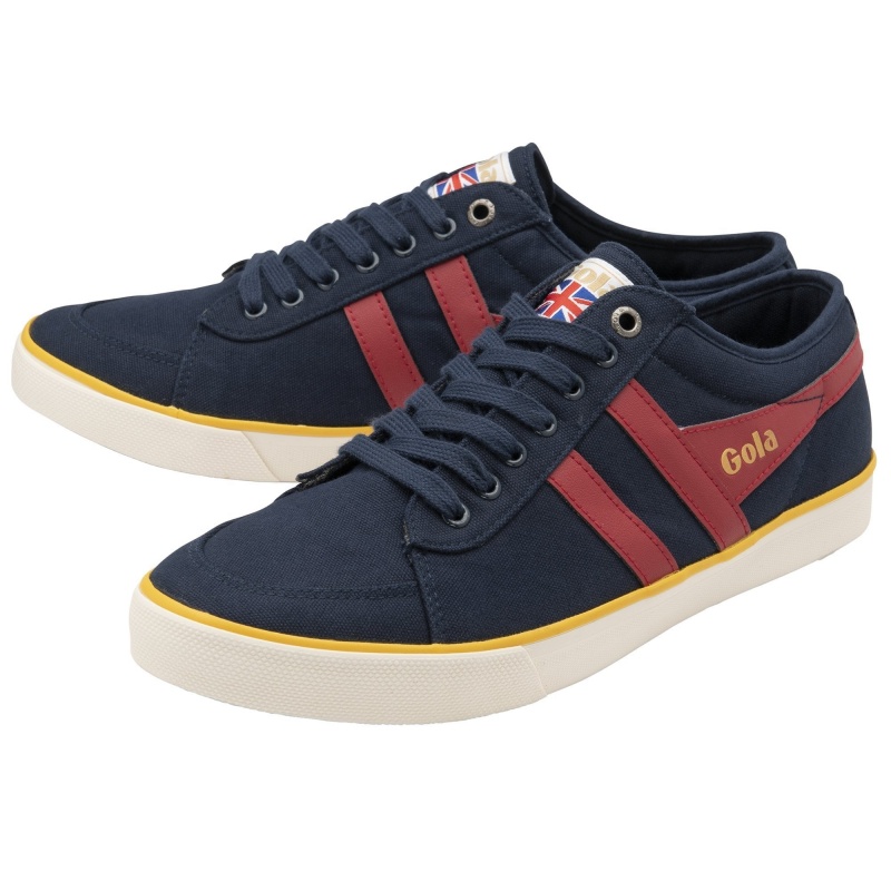 Basket Gola Vegan Classics Plimsoll Homme Bleu Marine | 1792-YXTLE