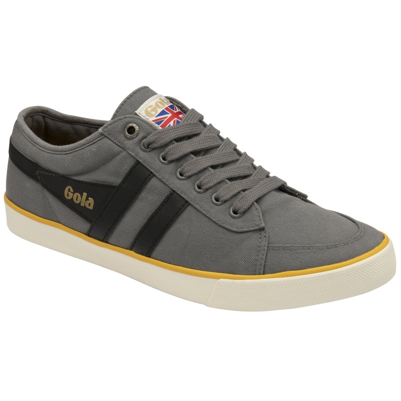 Basket Gola Vegan Classics Plimsoll Homme Grise | 9875-TDKYC