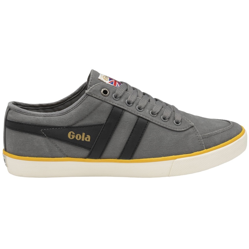 Basket Gola Vegan Classics Plimsoll Homme Grise | 9875-TDKYC