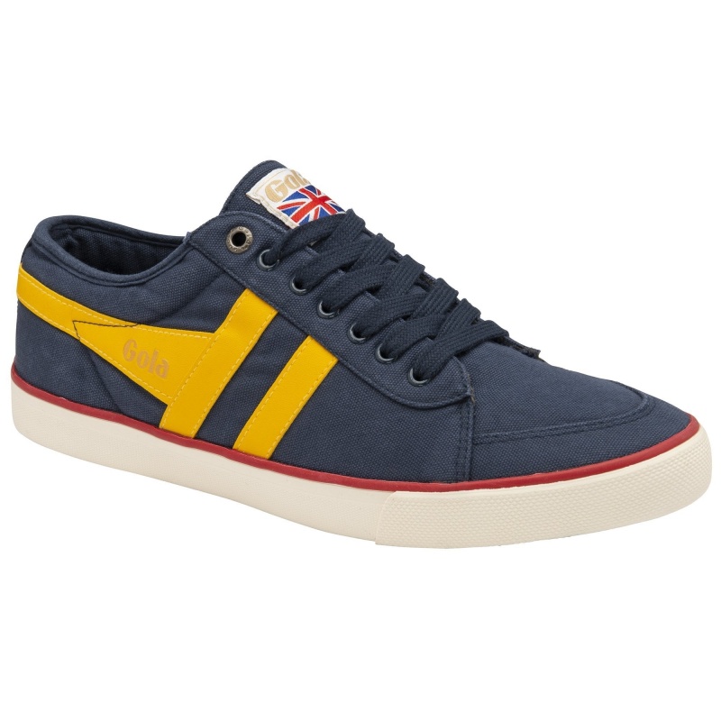 Basket Gola Vegan Classics Plimsoll Homme Bleu Marine | 9517-UJXPF