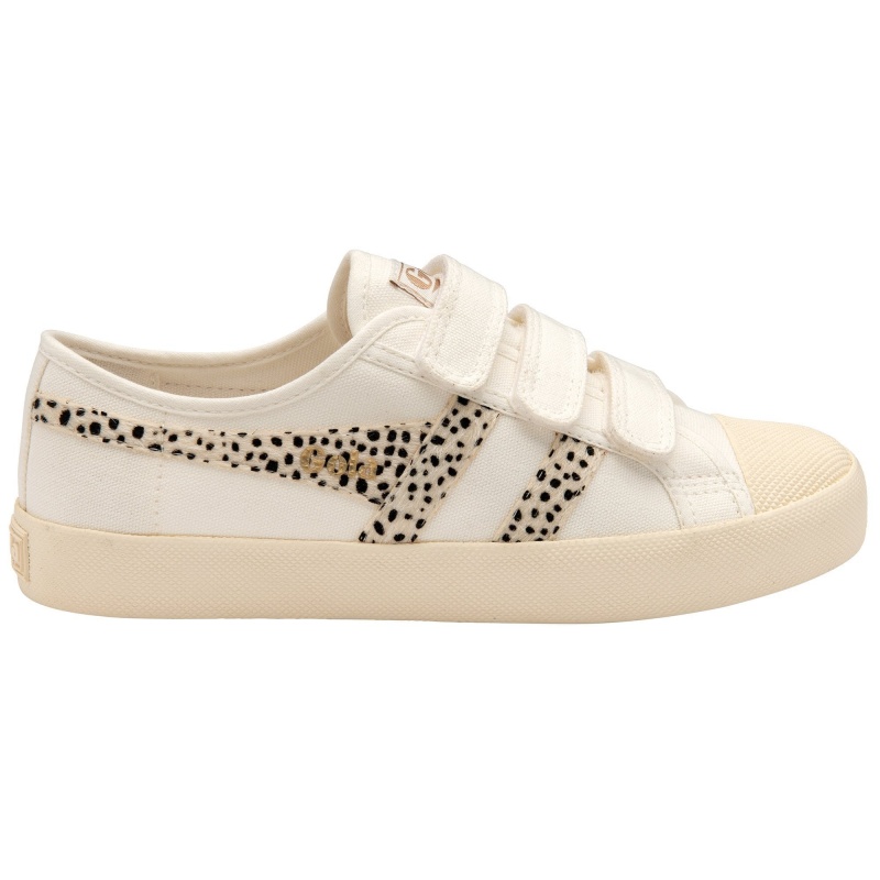 Basket Gola Vegan Classics Safari Brides Femme Blanche | 7104-VTFUO