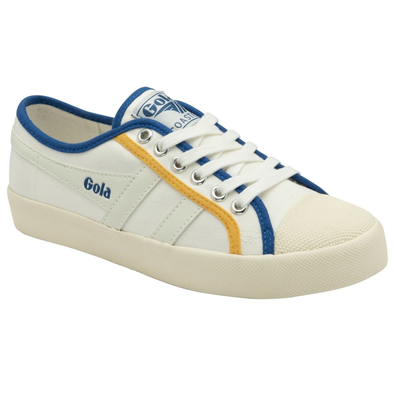 Basket Gola Vegan Classics Smash Femme Blanche | 7458-GIQMH