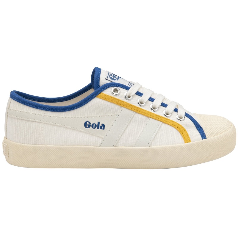 Basket Gola Vegan Classics Smash Femme Blanche | 7458-GIQMH