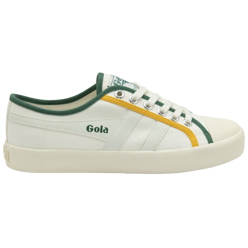 Basket Gola Vegan Classics Smash Femme Blanche | 7205-YKMSQ