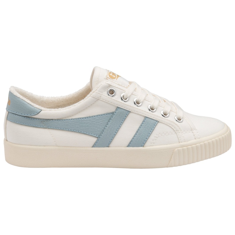 Basket Gola Vegan Classics Tennis Femme Blanche | 3197-EMAJR