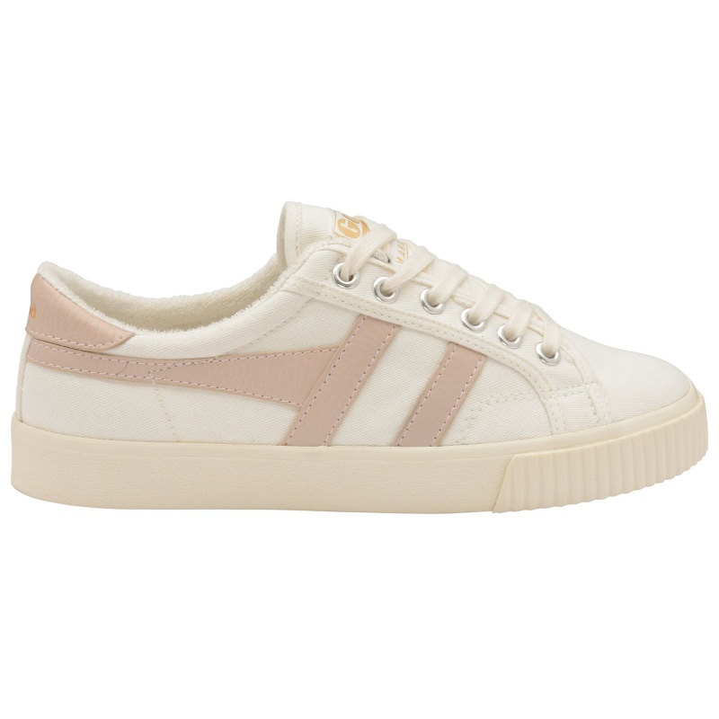 Basket Gola Vegan Classics Tennis Femme Blanche | 4379-RAOGP