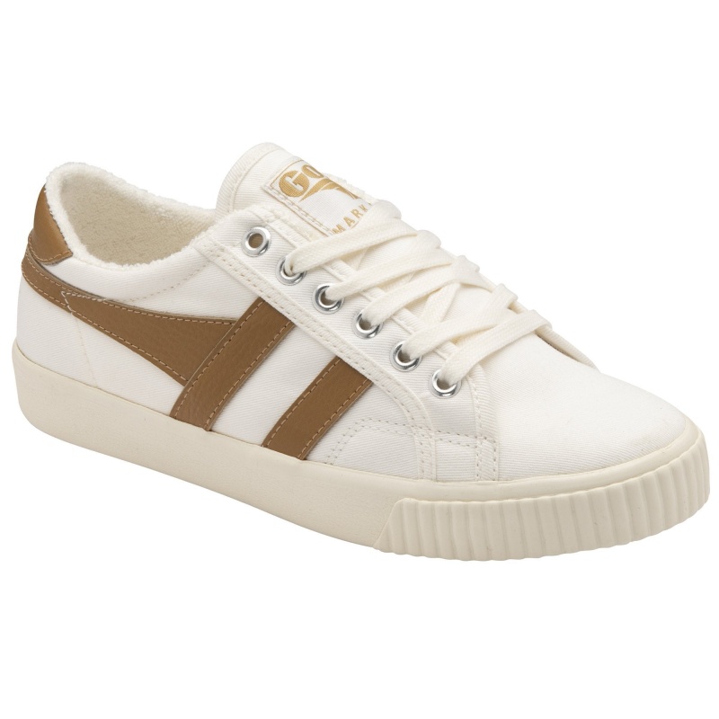 Basket Gola Vegan Classics Tennis Femme Blanche | 1740-RFQXB