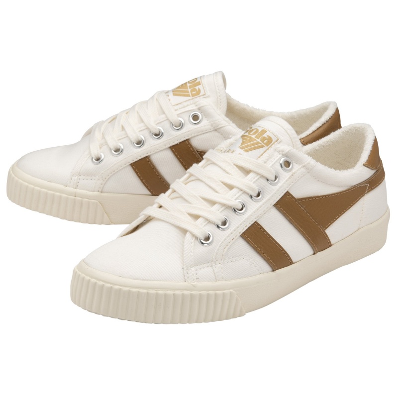 Basket Gola Vegan Classics Tennis Femme Blanche | 1740-RFQXB