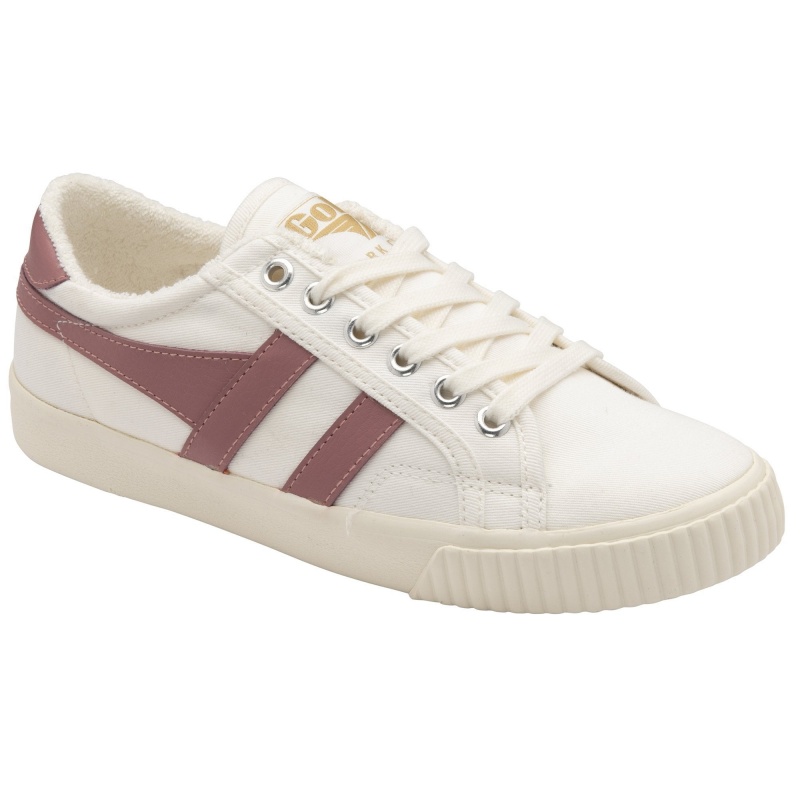 Basket Gola Vegan Classics Tennis Femme Blanche | 2703-STKFH