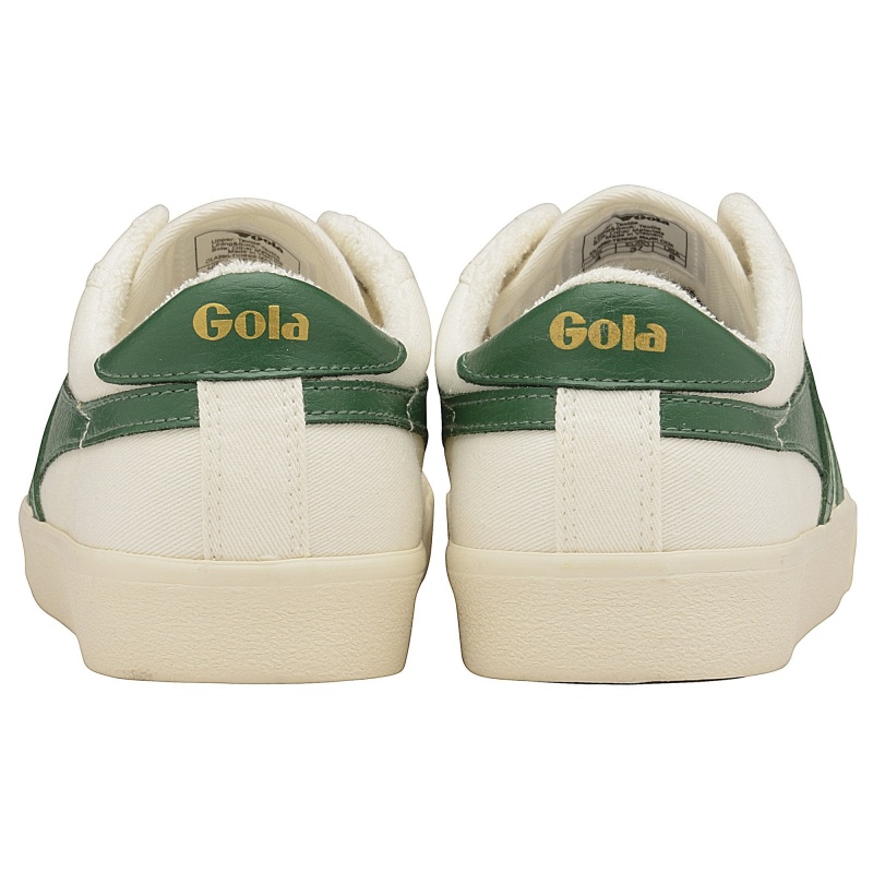 Basket Gola Vegan Classics Tennis Femme Blanche | 3986-BKAJG