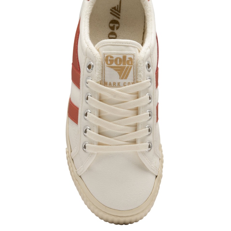 Basket Gola Vegan Classics Tennis Femme Blanche | 6284-RKHQF