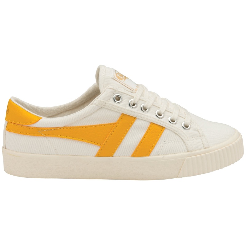 Basket Gola Vegan Classics Tennis Femme Blanche | 1094-JAUTM