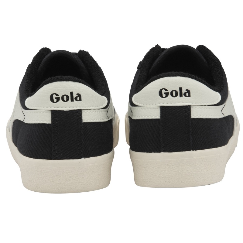 Basket Gola Vegan Classics Tennis Femme Noir | 1870-UHVND