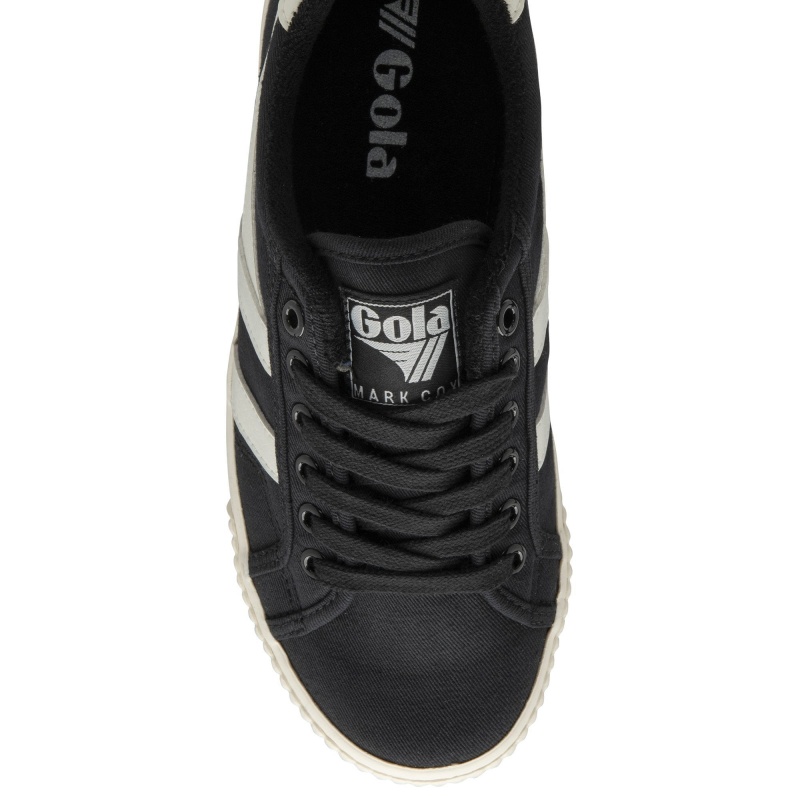 Basket Gola Vegan Classics Tennis Femme Noir | 1870-UHVND