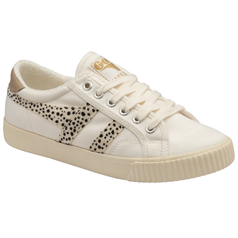 Basket Gola Vegan Classics Tennis Safari Femme Blanche | 8423-SWXBU